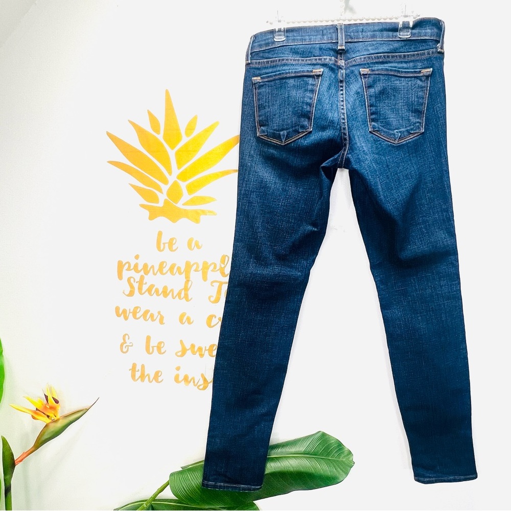 J BRAND Skinny Leg League Medium Wash Mid-Rise Skinny Jeans Denim Size 26 - Picture 4 of 11